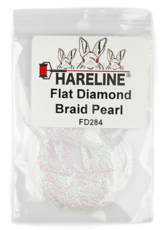 Hareline Flat Diamond Braid - AvidMax