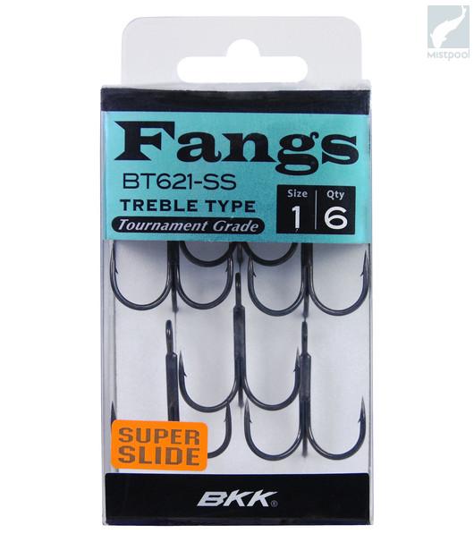 BKK Feathered Spear 21-SS Treble Hooks Sizes 8-1 - Barlow's Tackle