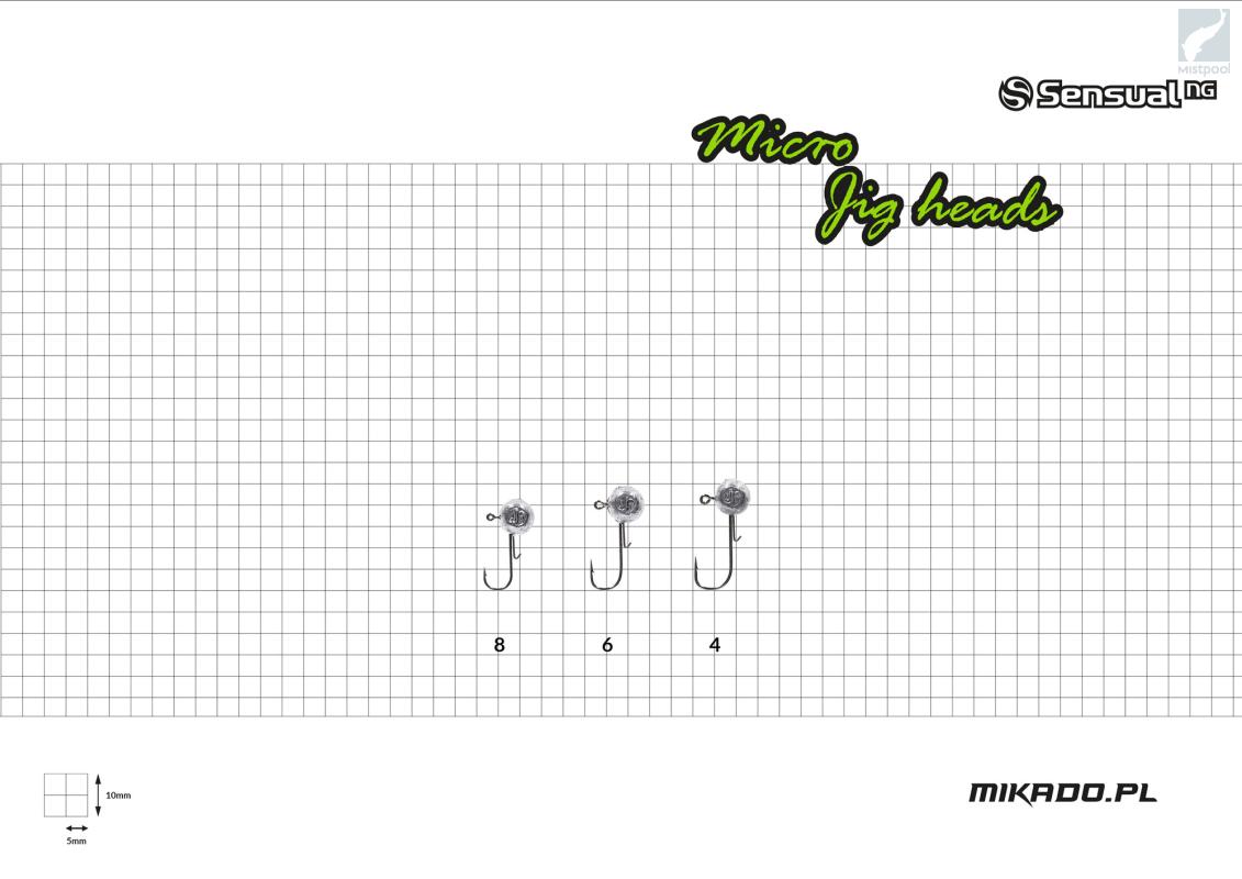 Têtes De Jig MIKADO JAWS Classic 3gr à 30gr - Lot De 3 Pièces - Neuf, Fabriqué En Pologne