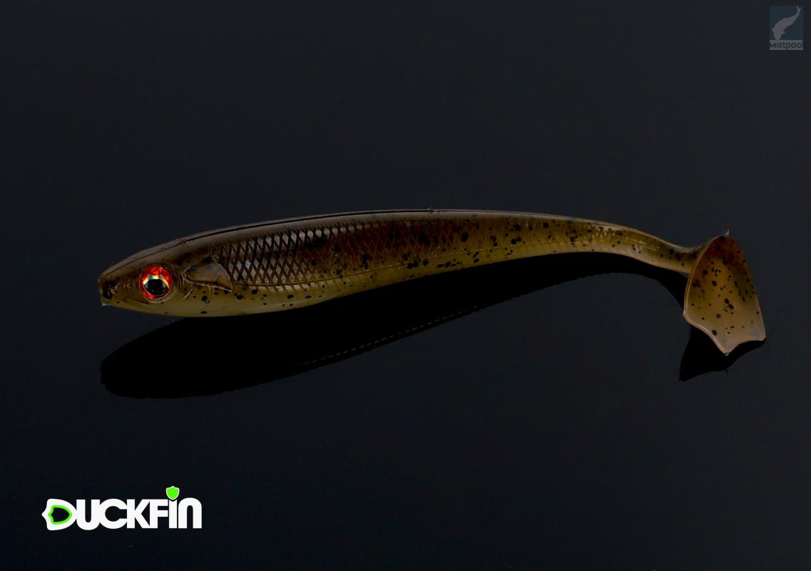 Leurre Souple Daiwa Duckfin Liveshad 6" (28g) - Lot De 2 - Couleur Live Broke - Neuf