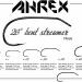 Ahrex TP650 - 26 Degree Bent Streamer