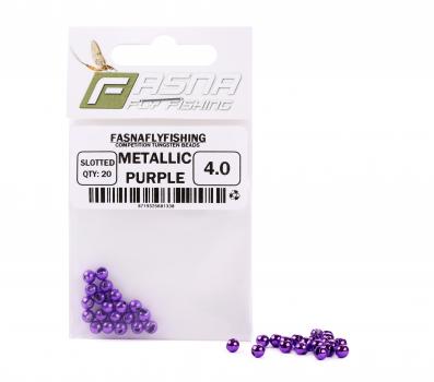 Fasna Slotted Tungsten Beads