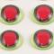 Chartreuse / Red