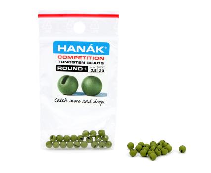 Hanak NEW ROUND+ Tungsten Beads