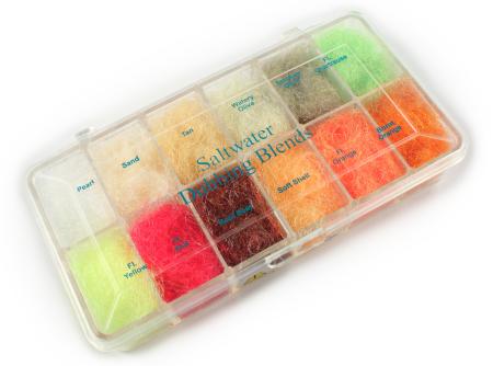 SLF Saltwater Dubbing Blends Sortiment