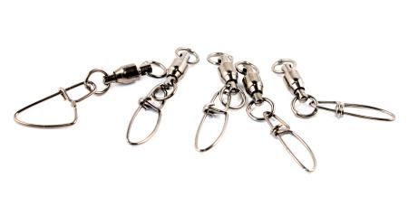 Ball Bearing Swivel & Crosslock Snap