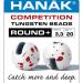 Hanak NEW ROUND+ Tungsten Beads