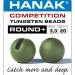 Hanak NEW ROUND+ Tungsten Beads