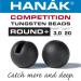 Hanak NEW ROUND+ Tungsten Beads