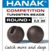 Hanak NEW ROUND+ Tungsten Beads