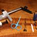 Hareline Fly Tying Material Kit With Premium Tools and Vise