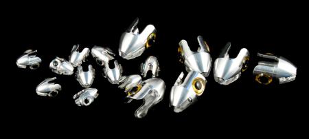 Aluminium Minnow Heids