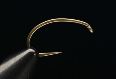 Daiichi 1920 Barbless Scud Hook - Matte Bronze