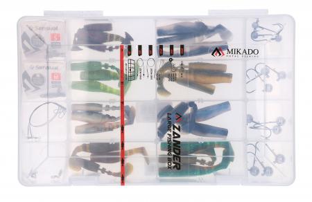 Mikado Large Set Zander Soft Lure Kit