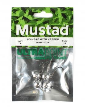 Mustad Ultrapoint Jig Head with Keeper
